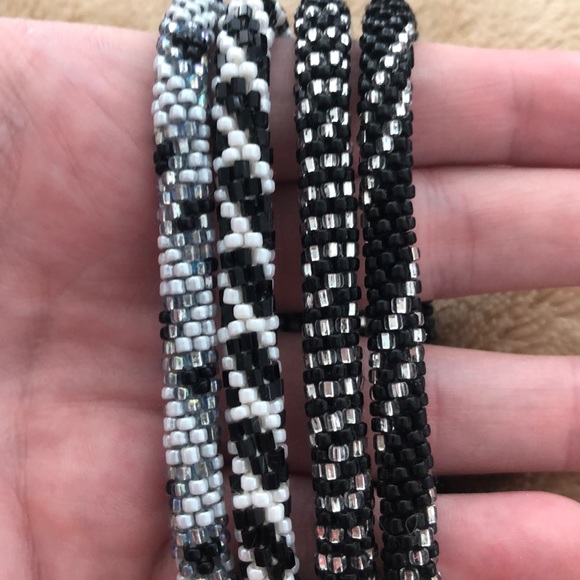 LILY AND LAURA Jewelry - Lily and Laura black and white set